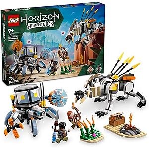 $29.30 | 768-Piece LEGO Horizon: LEGO Horizon Adventures - Aloy & Varl vs. Shell-Walker & Sawtooth (77037, 2025) at Amazon